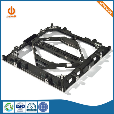 Die Casting Parts service aluminum Indoor HD LED display screen wall frame back panel backplane alloy gravity cabinet