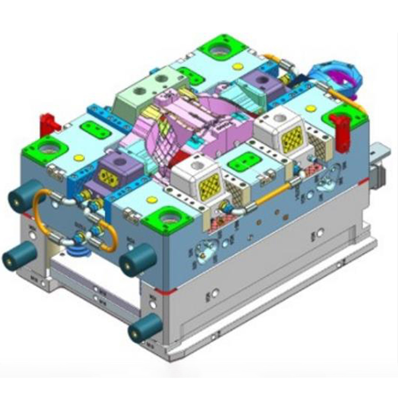 HASCO Standard custom plastic injection molding HRS Open gate System