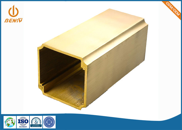 OEM Custom Polished Plated Custom Brass Extrusions For Decoration