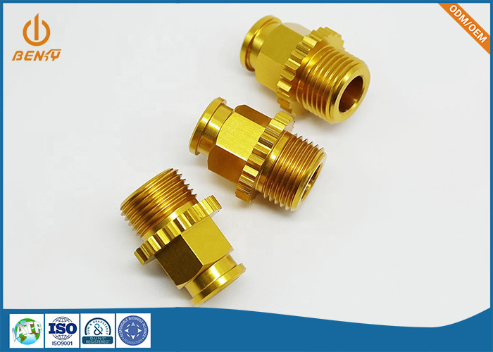 Tolerance 0.005mm 0.01mm Brass CNC Turning Parts Motocycle Car Spares