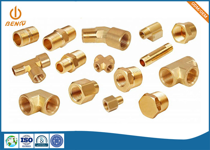 Brass Connector CNC Precision Turning Components Walking Cane Parts