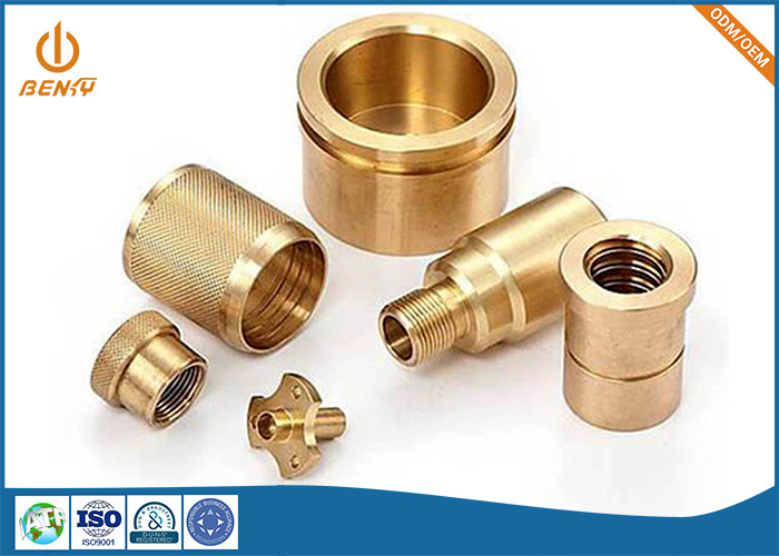 Brass Connector CNC Precision Turning Components Walking Cane Parts