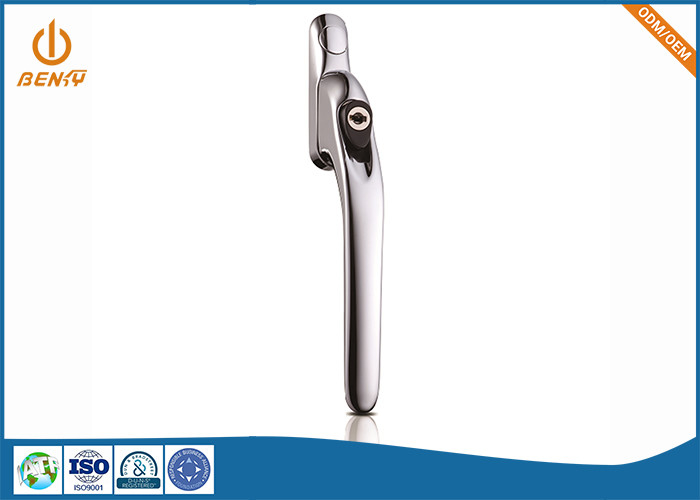 Zamak 5 Zinc Die Casting Inline Window Handle Door Non Locking