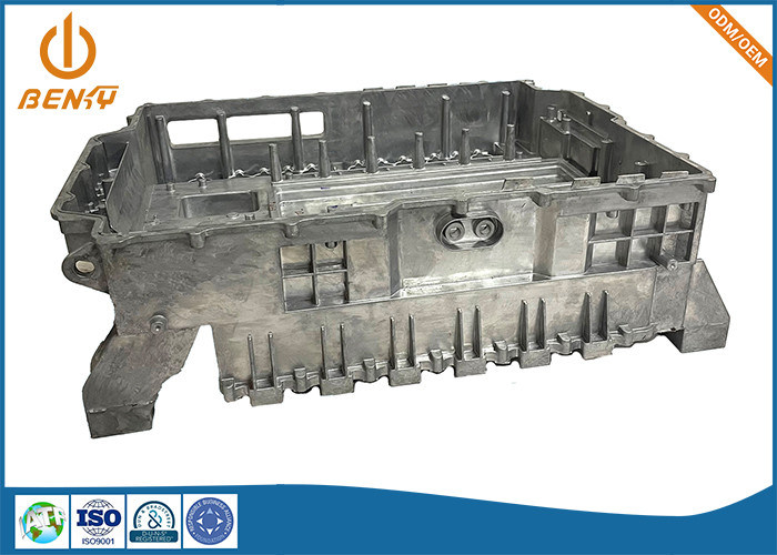 ADC12 Aluminum Alloy Die Cast EV Spare Parts Controller Housing For Electric Vehicle Motors