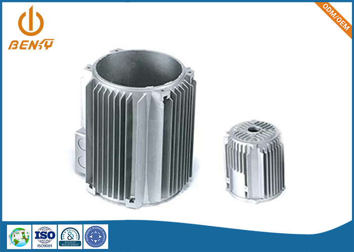A380 A360 ADC10 Aluminum Die Casting Enclosure Motor Cooling Shell