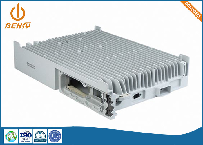 OEM AlSi12 Die Cast Case Aluminium Communication Equipment Parts