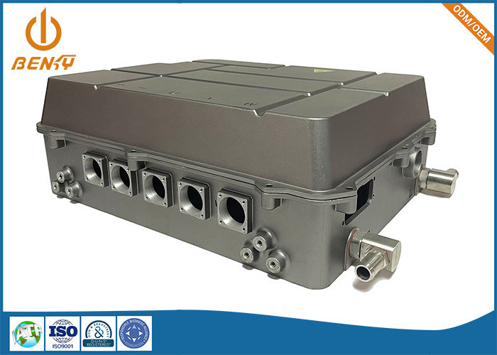 8407 Painted EV Spare Parts Enclosure With 0.005mm Tolerance Machining Threading