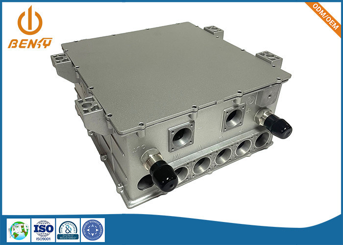 8407 Painted EV Spare Parts Enclosure With 0.005mm Tolerance Machining Threading
