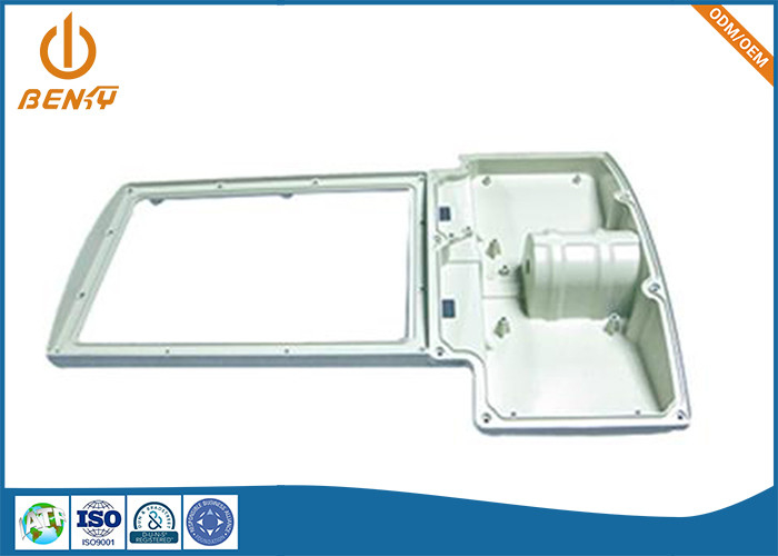 OEM Die Casting Aluminum LED Street Light Housing Customized Sizes