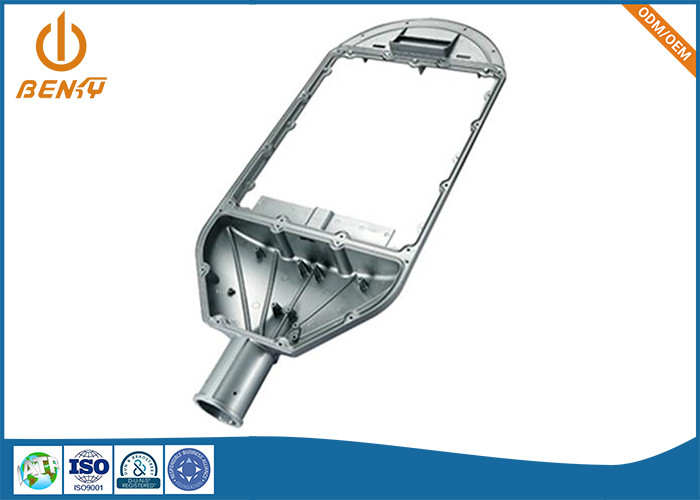 OEM Die Casting Aluminum LED Street Light Housing Customized Sizes