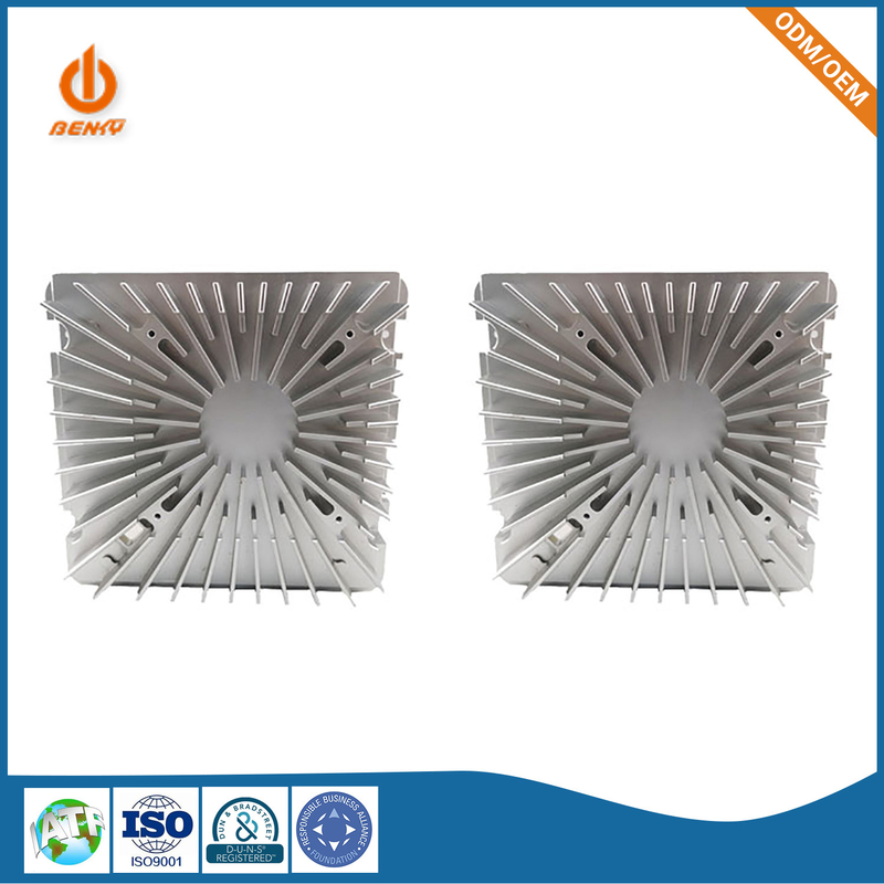 High Quality  CNC Machining 6061 aluminum alloy parts are machined for cooling system of intelligent automation equipmen