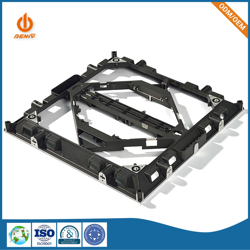 Die Casting Parts Wall Frame Back Panel Aluminum Indoor HD LED Display Screen Backplane Alloy Gravity Cabinet