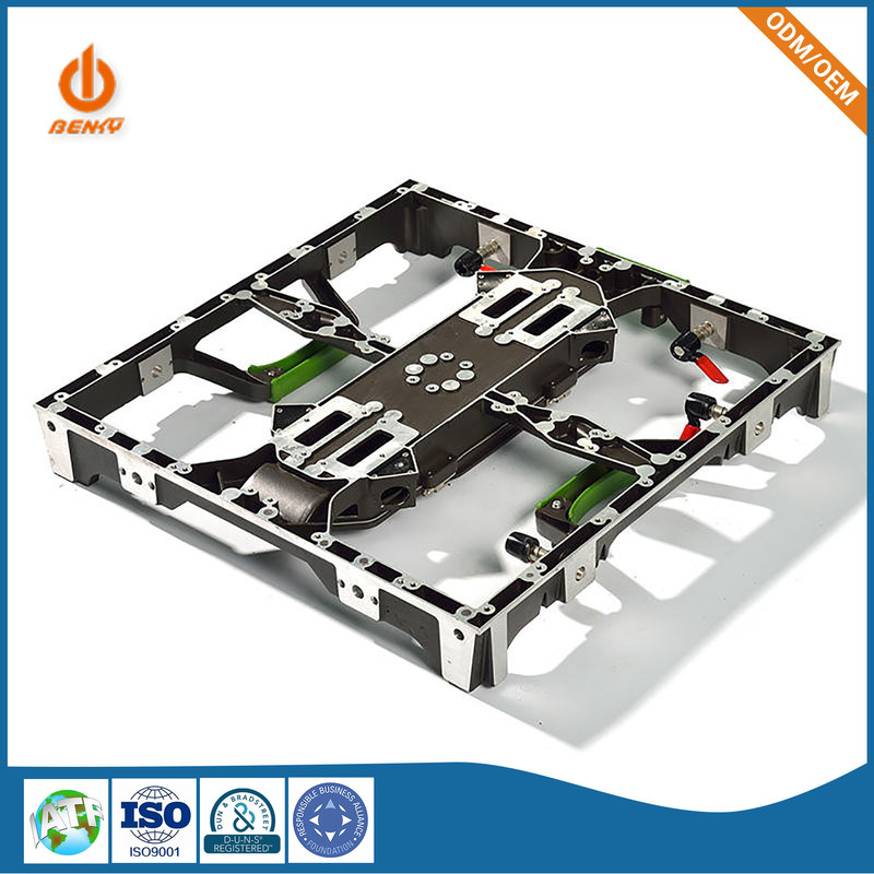 Lightweight Aluminum Die Casting Frame for Indoor Modular LED Display Screen Assemblies
