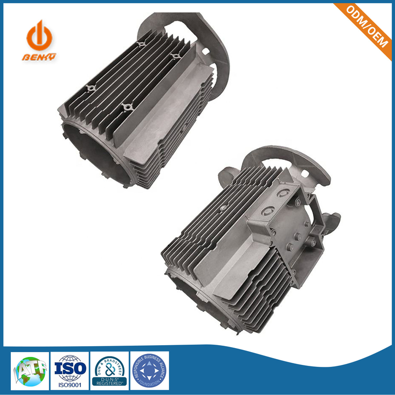 Custom Motor Housing Aluminium Die Casting Parts 0.002mm Tolerance