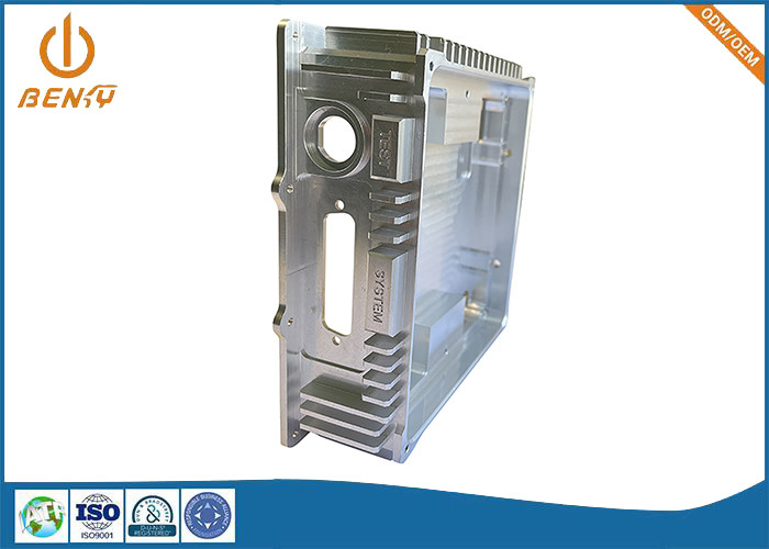 High Precision CNC Machining Parts Aluminium Heat Sink Box For Power Amplifier
