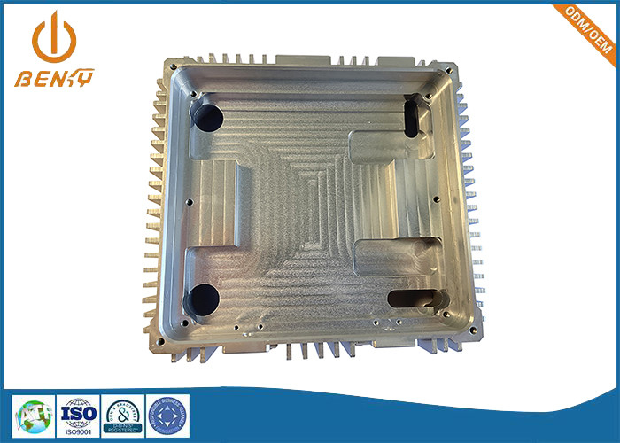 High Precision CNC Machining Parts Aluminium Heat Sink Box For Power Amplifier