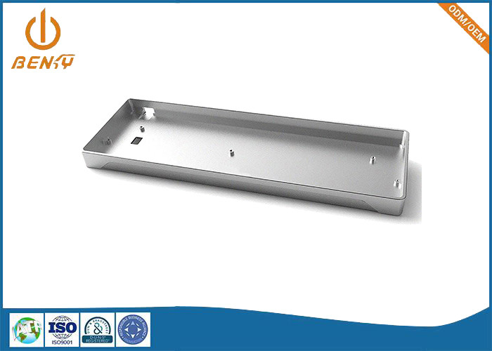 Sandblasting Anodized CNC Machining Aluminum Parts CNC Milled Mechanical Keyboard Case