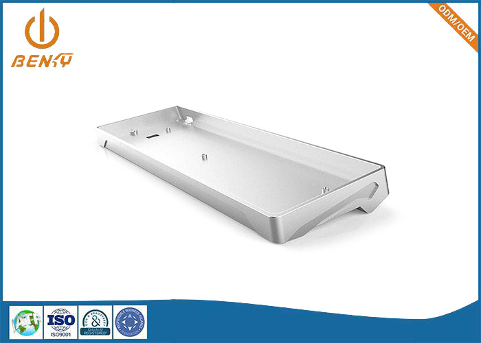 Sandblasting Anodized CNC Machining Aluminum Parts CNC Milled Mechanical Keyboard Case