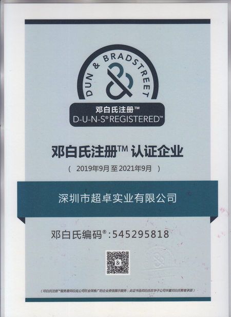 China Shenzhen Benky Industrial Co., Ltd. certification